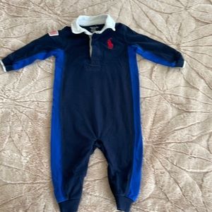 Ralph Lauren infant boys one piece.  9 months like new